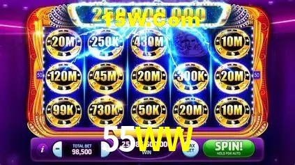 Biblioteca de slots populares na 55WW
